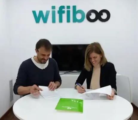 acord del Conveni de col·laboració entre el Consell Esportiu del Pla de l’Estany i wifiboo imatge de l'acord